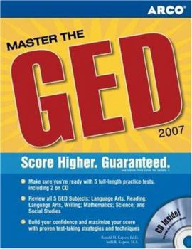 Paperback Master the GED [With CD-ROM] Book