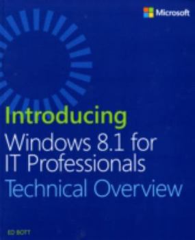 Paperback Introducing Windows 8.1 for IT Professionals Book
