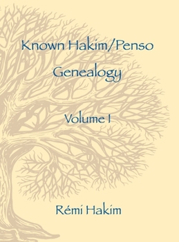 Hardcover Known Hakim/Penso Genealogy I Book