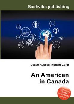 Paperback An American in Canada Book