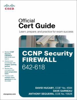 Hardcover CCNP Security Firewall 642-618 Official Cert Guide Book