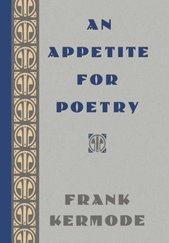 Hardcover An Appetite for Poetry Book