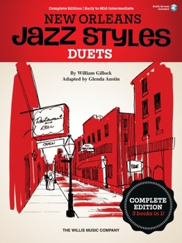 Misc. New Orleans Jazz Styles Duets - Complete Edition Book/Online Audio Book
