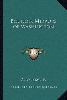 Paperback Boudoir Mirrors of Washington Book