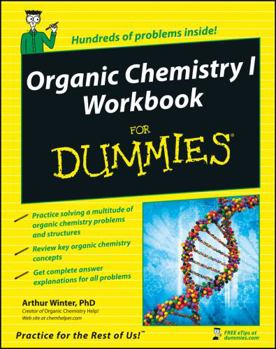 Paperback Organic Chemistry I Workbook for Dummies Book