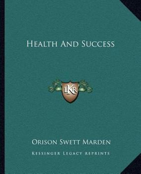 Paperback Health And Success Book