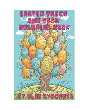 Paperback Easter Tree and Eggs Coloring Book