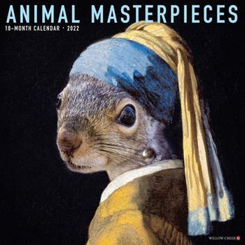Calendar Animal Masterpieces 2022 Wall Calendar Book