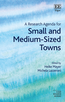 Hardcover A Research Agenda for Small and Medium-Sized Towns (Elgar Research Agendas) Book
