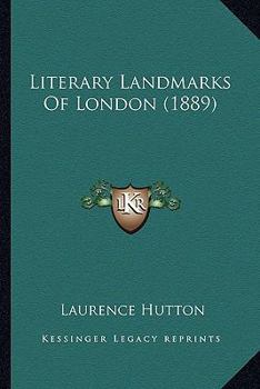 Paperback Literary Landmarks Of London (1889) Book