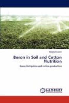 Paperback Boron in Soil and Cotton Nutrition Book