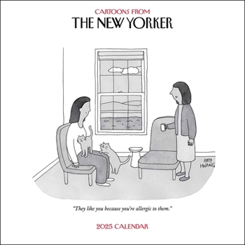 Calendar Cartoons from the New Yorker 2025 Wall Calendar Book