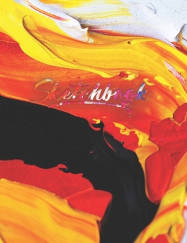 Sketchbook Journal for Girls: 120 Pages of 8.5"x11" Blank Paper for Drawing, Sketching and Creative Doodling. Personalized Artist Notebook and Sketchbook Journal