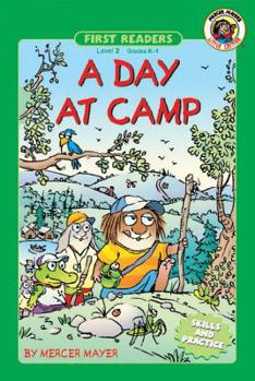 Paperback A Day at Camp, Grades K - 1: Level 2 Book