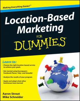 Paperback Location Based Marketing for Dummies Book