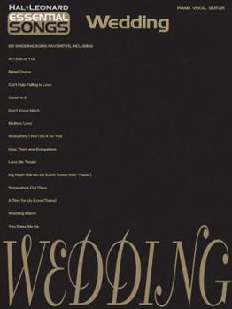 Paperback Essential Songs - Wedding Book