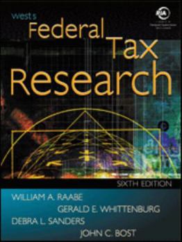Hardcover West S Federal Tax Research with Checkpoint and Becker CD-ROM Book