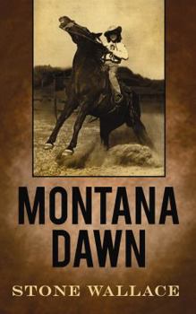 Hardcover Montana Dawn [Large Print] Book