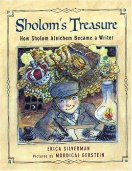 Hardcover Sholom's Treasure: How Sholom Aleichem Became a Writer Book