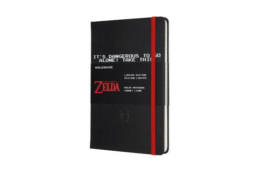Moleskine Limited Edition Notebook Legend of Zelda Large, Sword, Ruled