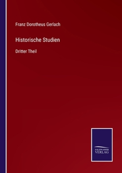 Paperback Historische Studien: Dritter Theil [German] Book