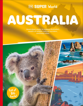 Paperback DK Super World: Australia Book