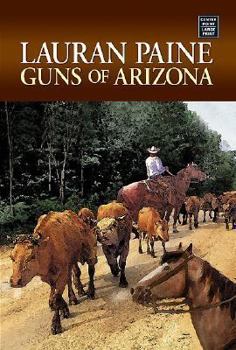 Hardcover Guns of Arizona (Western Series) [Large Print] Book