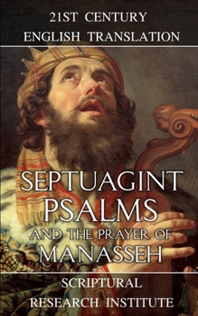 Paperback Septuagint: Psalms and the Prayer of Manasseh Book