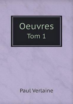 Paperback Oeuvres Tom 1 [French] Book
