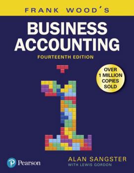 Paperback Frank Wood's Business Accounting 1: Frank Wood 1926-2000 Book