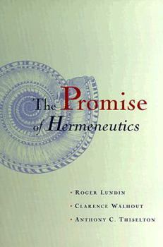 Paperback The Promise of Hermeneutics Book