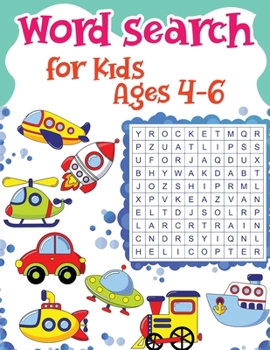Word Search Book For Kids Ages 4-6: Amazing Word Search Activity Book for Kids Word Search