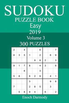 Paperback 300 Easy Sudoku Puzzle Book 2019 Book