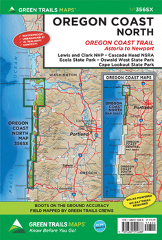 Map Oregon Coast North, or No. 356sx Book