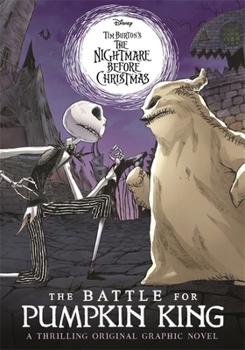 Paperback Disney Tim Burton's The Nightmare Before Christmas: The Battle For Pumpkin King Book