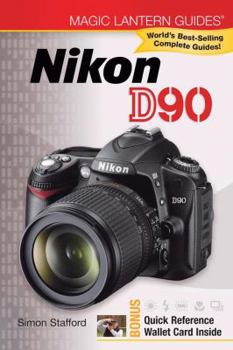 Paperback Nikon D90 [With Quick Reference Wallet Card] Book