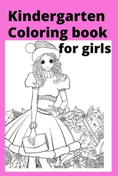 Paperback Kindergarten Coloring book for girls Book