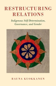 Hardcover Restructuring Relations: Indigenous Self-Determination, Governance, and Gender Book