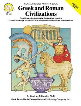 Paperback Greek and Roman Civilizations, Grades 5 - 8 Book