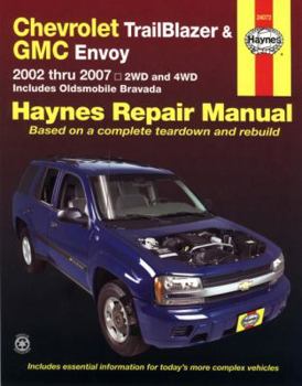 Paperback Haynes Chevrolet Trailblazer & GMC Envoy: 2002 Thru 2007 Book