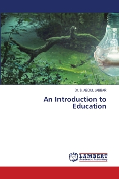 Paperback An Introduction to Education Book