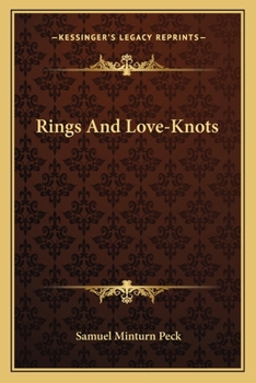 Paperback Rings And Love-Knots Book