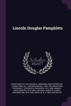 Paperback Lincoln Douglas Pamphlets Book
