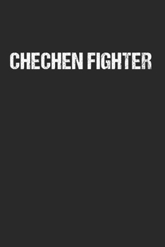 Paperback Chechen Fighter: 120 Pages 6 'x 9' -Dot Graph Paper Journal Manuscript - Planner - Scratchbook - Diary Book