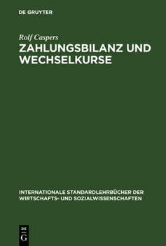 Zahlungsbilanz Und Wechselkurse