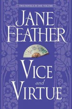 Hardcover Jane Feather: Two Novels in One Volume: Vice and Virtue Book