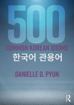 Paperback 500 Common Korean Idioms Book