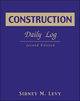 Paperback Construction Daily Log Book