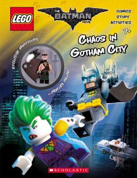 Paperback Chaos in Gotham City (the Lego Batman Movie: Activity Book with Minfigure) Book