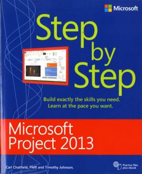 Paperback Microsoft Project 2013 Step by Step Book